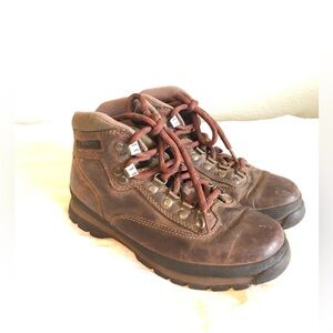 Vintage Y2K Timberland Brown Hiking Boots Women 6.5